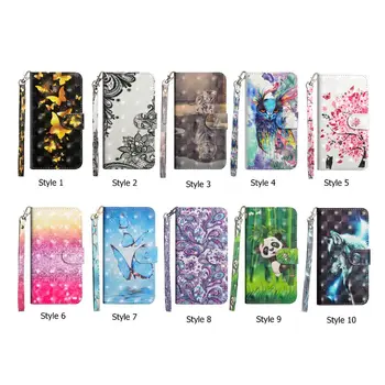 Butterfly PU Læder Flip Case Til Xiaomi Redmi Note 8 7 7A K20 Pro 6 6A 5 Plus Wallet Cover Taske BOG OM MI A2 A3 Lite 9T Sag