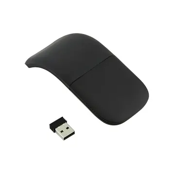 CHYI 2,4 G Wireless Sammenklappelig Arc Touch Mouse Ultra Tynde Laser 800/1200/1600 DPI For Microsoft PC-Bærbar computer