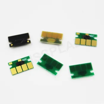 CISSPLAZA 5sets ARC Chips kompatibel for HP02 til HP 02 D5180 D7100 D7145 D7155 D7160 D7260 D7300 D7345 D7355 3108