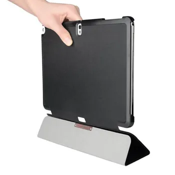 Cover Til Samsung Galaxy Tab Pro 10.1 SM-T520 T525 T521 smart Case - UltraSlim Stå book Cover Tilfældet for SM P600 P601 P605