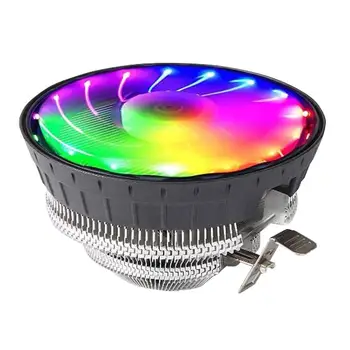 CPU Blæseren RGB Belysning 3-Bens Air Cooler Køler for Intel LGA775/1151/1155/1156/1366 kølesystem