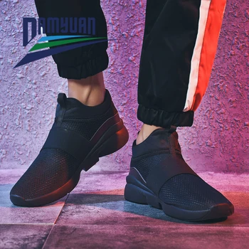 Damyuan Mænd Sko Sneakers Hvid 2020 Mode Fladskærms Casual Sko til Mænd Åndbar Mesh Walking Sko Sneaker Engros Tenis