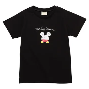 Disney nye Mickey Mouse trykt åndbar T-shirt dreng solid farve baby tøj sommeren children ' s kort-langærmet undertrøje