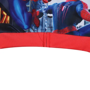 Disney SpiderMan 3D-Print Drenge Hættetrøjer Frakker Foråret Efteråret Overtøj Hætte Sweatshirt Iklæde Børn Pullover med Lange Ærmer Toppe