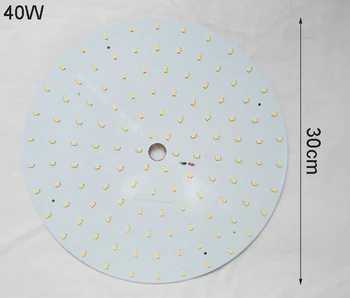 DIY Kits 30W 20W 40W overflade monteret LED loftslampe skuffe disc led techo PCB plade led cirkulære rør 220V 230V 240V