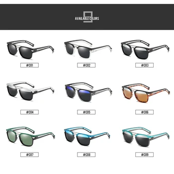 DUBERY Sports stil Polariserede Solbriller Mænd Køre - & Udendørs Anti-UV-solbriller Til Mænd, Oculos Høj kvalitet Mandlige Nuancer XH76