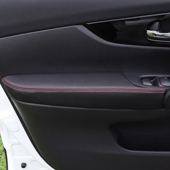 Døren Armlæn Beskyttelse, som Dækker Overfladen Side Armlæn Panel Cover for Nissan Qashqai J11 2016 2017 2018