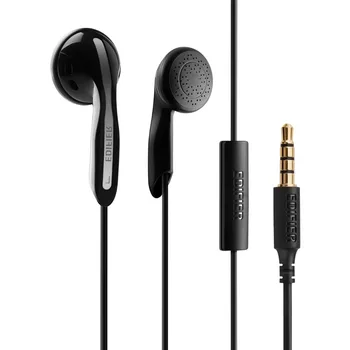 Edifier P180 Hovedtelefoner i-Øret Øretelefoner Hi-Fi Stereo earbu med Mikrofon og volumenkontrol til iPhone, iPad, iPod, Samsung