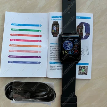 Ekg-Ppg Smart Ur I 2020 Mænd Kvinder Ure Android Ios Smartwatch E04s Blodtryk Temperatur Skridttæller Smart Armbånd