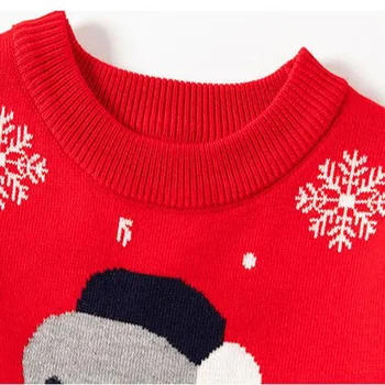 EuerDoDo Children ' s Trøje Til Piger Tegnefilm Pullover Strik Varm Jul Kostume Baby Sweater Vinter 2020 Efteråret Kids Tøj