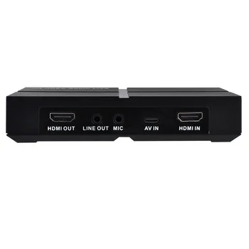 Ezcap263 U3 HD60 All-in-One Spil Capture & Live Streaming USB 3.0 Optage Video af VLC Til OBS Med MIC