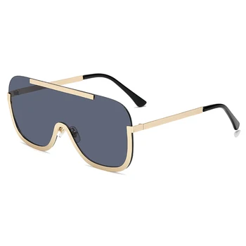 Fashion Brand Design Solbriller Kvinder Luksus, Sol Briller, Vintage Overdimensionerede Pladsen Solbrille UV400 Shades Brillerne gafas de sol