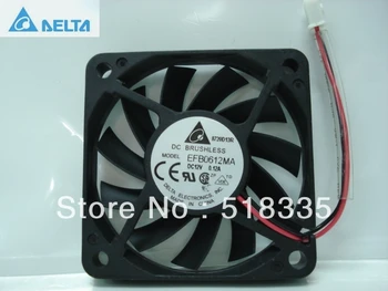 For delta EFB0612MA 6CM 60MM 60*60*10MM 6010 12V 0.12 ventilator