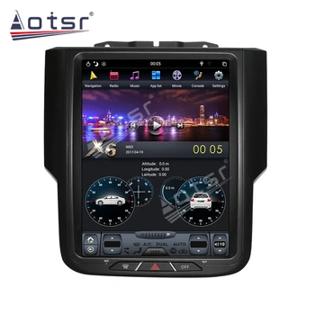 For Dodge RAM-2019 Bil Radio Android Multimedia Player 9.0 Tesla Skærmen PX6 Bil GPS Navigation, Auto Stereo Head Unit DSP 2k