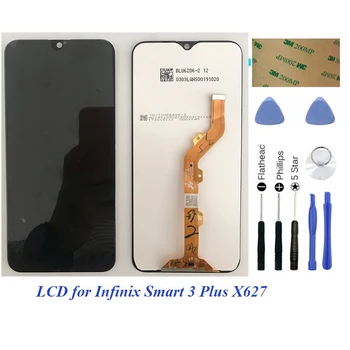 For Infinix Smart 3 Plus X627 LCD-Skærm Touch screen Digitizer Assembly 6.2