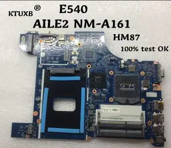 For Lenovo Lenovo ThinkPad E540 Notebook Bundkort AILE2 NM-A161 PGA947 HM87 Test Arbejde FRU 04X4781 Gratis Fragt