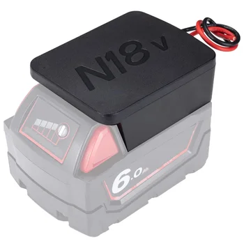 For Milwaukee 18V M18 Batteri Adapter som strømkilde Mount med Ledninger Batteri Converter Stik DIY Magt Hjul Adapter RC Toy
