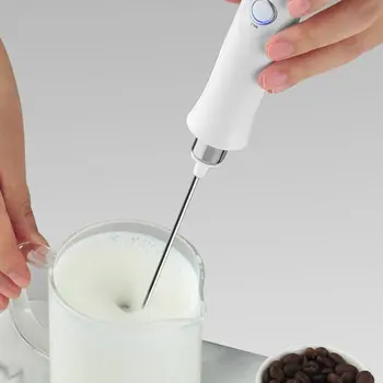 Genopladelige Holdbare, Praktiske Hurtigt-Og arbejdsbesparende Elektriske Pisk Mælk, Kaffe, Mælk, Te, Mixer