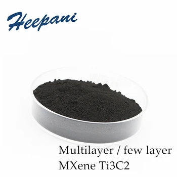 Gratis forsendelse MXene Multilayer / par lag Ti3C2 pulver titanium carbide Antal keramiske materiale med alias Ti3C2Tx / Ti3C2Tz MXene