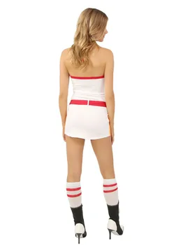 Gratis Forsendelse Sexet Sport Kostume Kjole 3S1400 Kvindelige Baseball Spiller Kostume