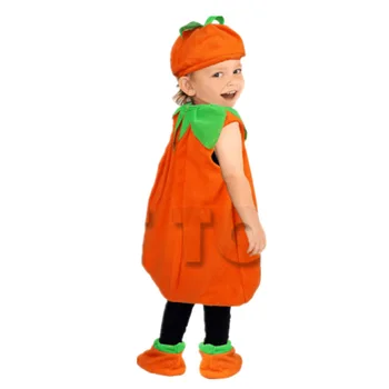 Halloween Fest Kostumer Baby Buksetrold Græskar Kostume til Cosplay til Baby Pige Dreng Fancy Kjole 80-150 cm