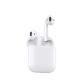 Helt Nye originale Apple AirPods Trådløse Hovedtelefoner Oprindelige Bluetooth Hovedtelefoner til iPhone Xs Antal XR 7 8 MacBook Apple Ur