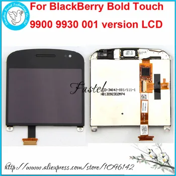 HKFASTEL Til BlackBerry Bold Touch 9900 9930 Originale Nye Full LCD Display+Touchscreen Digitizer Stellet 001 002 version