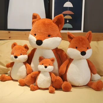 Hot Huggable Kawaii Fox Dukke tøjdyr Plush Legetøj for Børn, Pige, Dreng, Kids Søde Dox Gave Bløde Tegnefilm Julegaver