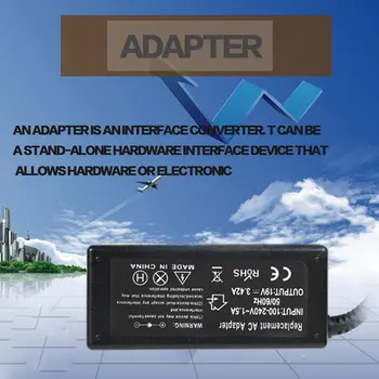 Hot Nye 65W 19V 3.42 EN Adapter til Bærbar Strømforsyning AC Adapter Oplader for ACER / Acer Engros