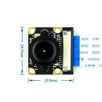 Hot Raspberry Pi 3 Night Vision Kamera Modul Focal Justerbar 5MP OV5647 Sensor 1080p Raspberry Pi 2 Kamera med 15cm FPC Kabel
