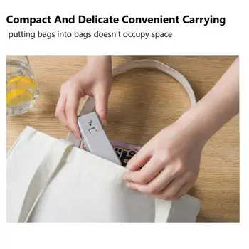 Husstand Magnetisk Forsegling Maskine Dual-purpose plastpose Heat Sealing Machine USB-Opladning Hånd Pres Snack-Pose Sealer