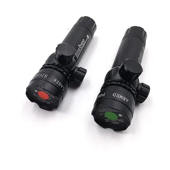 Høj Kvalitet Rød/Grøn Laser Brug for Pistol Passer på 25,4/30 mm Ring 20mm Jernbane lasersigte Til Jagt Kan Justeres Op Ned Venstre Højre