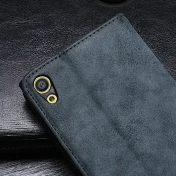 IDEWEI Til Sony Xperia XA Ultra Tilfælde Dække Luksus Læder Flip Case Til Sony C6 Beskyttende Telefonen Tilfælde Retro bagcoveret