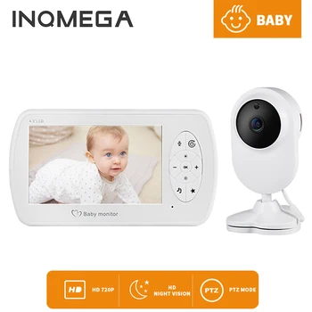 INQMEGA Trådløs Video Babyphone babyalarm 4,3 Tommer Kamera nattesyn Temperatur Overvågning Baba Eletronica Babyfoon