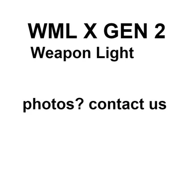 Jagt syn WML X Taktiske Lyset Lange Version WM103 Zaklamp Hoge helderheid Wapen Monteret Strobe Lys WML