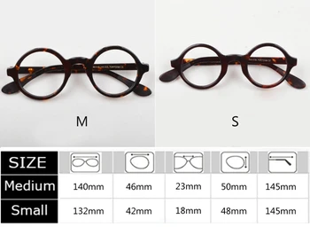 Johnny Depp Briller Til Mænd, Kvinder Polariserede Solbriller Acetat Brille Ramme Brand Design Vintage Optiske Briller Ramme S310