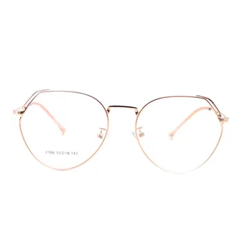 KANDREA 2020 Sommeren Kvinder Ultralet Metal Briller Frame Mode Pige Cat Eye Briller Rammer Overdimensionerede Optisk Nærsynethed Briller