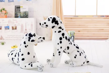 Kawaii Hunde Plys Legetøj Dalmatians Tøjdyr Søde Simulering Hunde Plys Legetøj Børn Baby Legetøj Fødselsdagsgave Dog Udstoppede Dyr