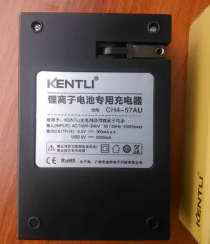 KENTLI 1,5 v 3000mWh AA 1180mwh 1,5 V AAA genopladelige Li-polymer li-ion polymer lithium batteri AA AAA smart Oplader(CH4-57U)