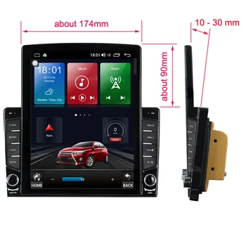 KIA Sportage 2016 2017 -2020 IPS DSP Tesla Skærmen Android 10 Car Multimedia Afspiller Audio Stereo Radio GPS Navi-hovedenheden DSP