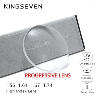 KINGSEVEN Progressive Multifokale Linser Recept Serie Briller 1.56 1.61 1.67 TILFØJE Linse