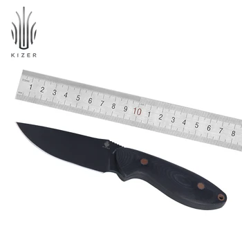 Kizer fixed blade knife 1022A1 lavet af 1095HC stål overlevelse kniv høj kvalitet udendørs edc camping værktøjer kniv