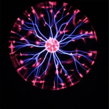 Kreativitet Kan Vise Elektrisk Strøm Kugleformede LED Nat Lys Bærbare 4 AAA-Batteri Power Ball Sfære Nyhed Magic Armatur