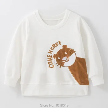Kvalitet Terry Bomuld Trøjer Tee 2021 Mærke Baby Drenge Tøj Bebe Kids Sweatshirt t-shirts, Hættetrøjer Toppe Børn Tøj