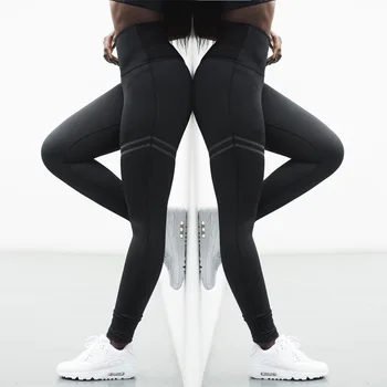 Kvinder Yoga Sportstøj Pants Høj Elastisk Fitness Sport Leggings, Strømpebukser Slank Løbetræning Bukser