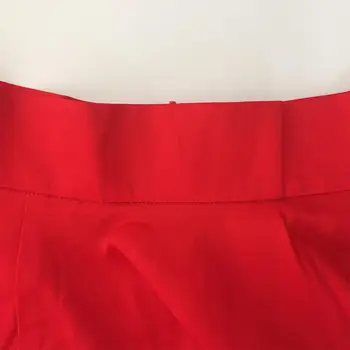 Kvinders vintage tøj online butikker højtaljede rød nederdel midi circle engros dropshipping leverandører