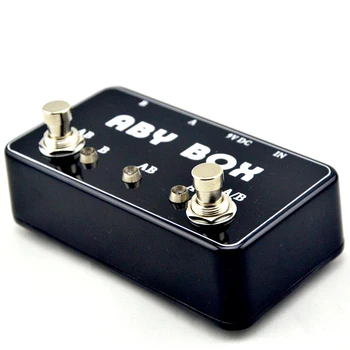 LANDTONE Hånd Lavet ABY Selector Kombinere Guitar Pedal Omskifter /TRUE BYPASS! Amp /ABY Pedal Boks