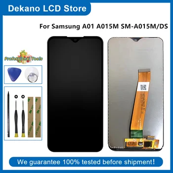 LCD-For Samsung Galaxy A01 2019 A015 SM-A015M/DS-Display Touch-Skærm Digitizer Assembly For Samsung a01 a015m Skærm