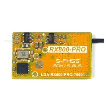 LDARC RX800 PRO 2,4 G Modtager Støtte SBUS SF800 FM800 Opgradere Kompatibel med F1 F3 F4 F7 Flight Controller FUTABA S-FHSS Radio