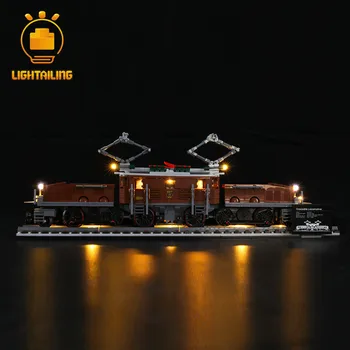 LIGHTAILING LED Lys Kit Til 10277 Skaberen Krokodille Lokomotiv